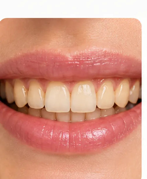 Des dents ternes ou jaunies
